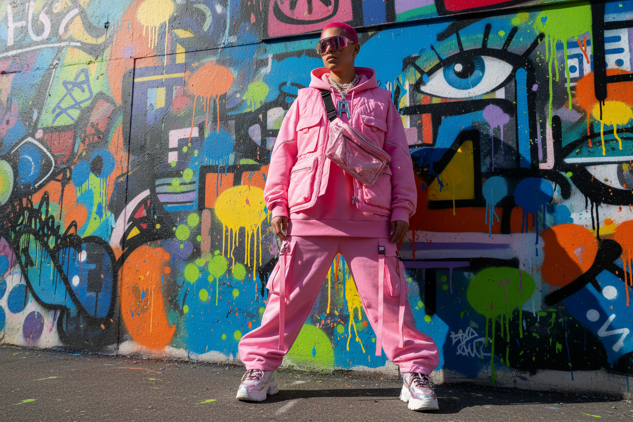 Trendy streetwear hero banner